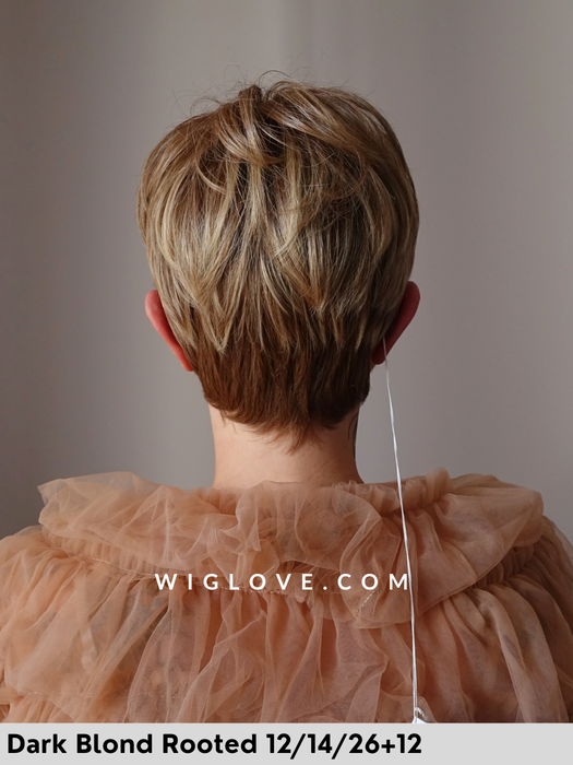 magic lizzy mono lace gisela mayer parrucca sintetica termoresistente piega liscia pixie cut lacefront attaccatura naturale riga libera monofilamento 
