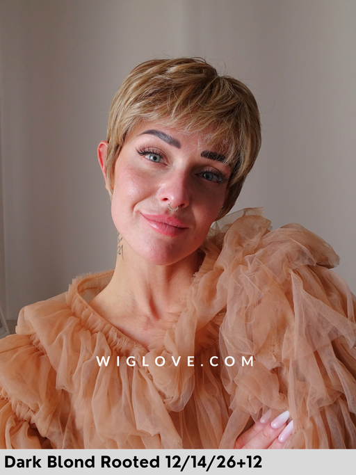 magic lizzy mono lace gisela mayer parrucca sintetica termoresistente piega liscia pixie cut lacefront attaccatura naturale riga libera monofilamento 