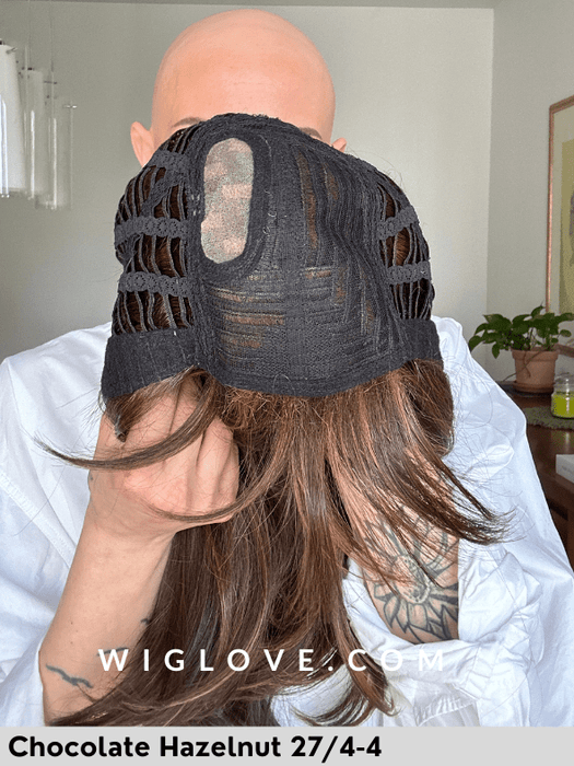 MAGIC MUSIC - monofilamento al vortice - Wig Love - Parrucca SinteticaChocolate Hazelnut 27/4 - 4