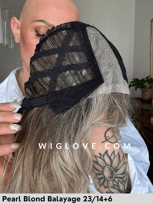 MAGIC NIGHT - riga sinistra, attaccatura naturale - Wig Love - Parrucca SinteticaHoney Mix Balayage 12/27/16+12