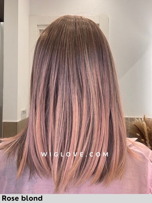 magic rave gisela mayer parrucca long bob liscia lacefront riga centrale fibra sintetica termoresistente parrucca piastrabile per chemioterapia o alopecia dispositivo medico ce