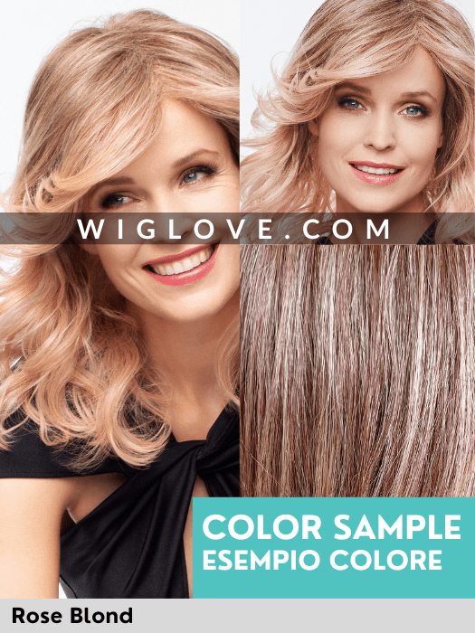 MAGIC RAVE - riga centrale, attaccatura naturale - Wig Love - Parrucca SinteticaCopper Red Balayage 27