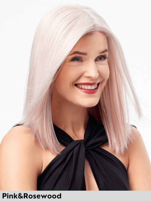 MAGIC RAVE - riga centrale, attaccatura naturale - Wig Love - Parrucca SinteticaPink and Rosewood