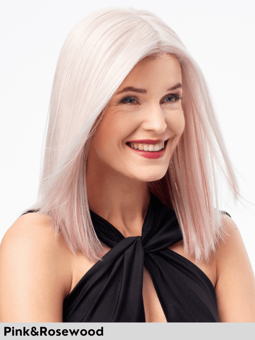 MAGIC RAVE - riga centrale, attaccatura naturale - Wig Love - Parrucca SinteticaPink and Rosewood