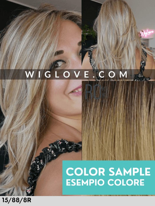 MAGNOLIA - attaccatura naturale, riga libera - Wig Love - Parrucca Sintetica26/27/19/8R