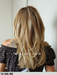 magnolia rokoko hair company parrucca lunga e scalata fibra sintetica termoresistente piega liscia piastrabile lacefront riga libera monofilamento taglia m dispositivo medico CE