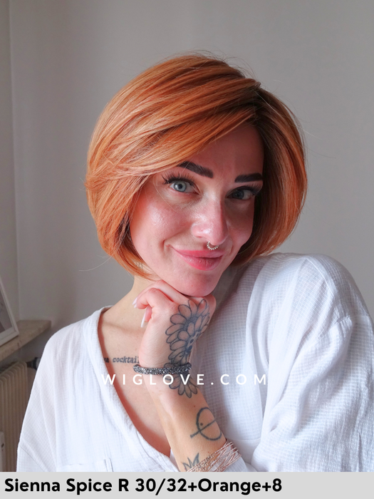 manchester belle tress parrucca caschetto liscia in fibra termoresistente piastrabile lacefront riga sinistra attaccatura naturale city collection
