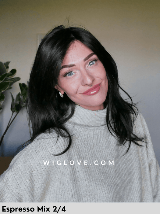 maro mono lace  parrucca sintetica gisela mayer dispositivo medico CE parrucca lunga e liscia  lacefront riga libera tre taglie S, M e L