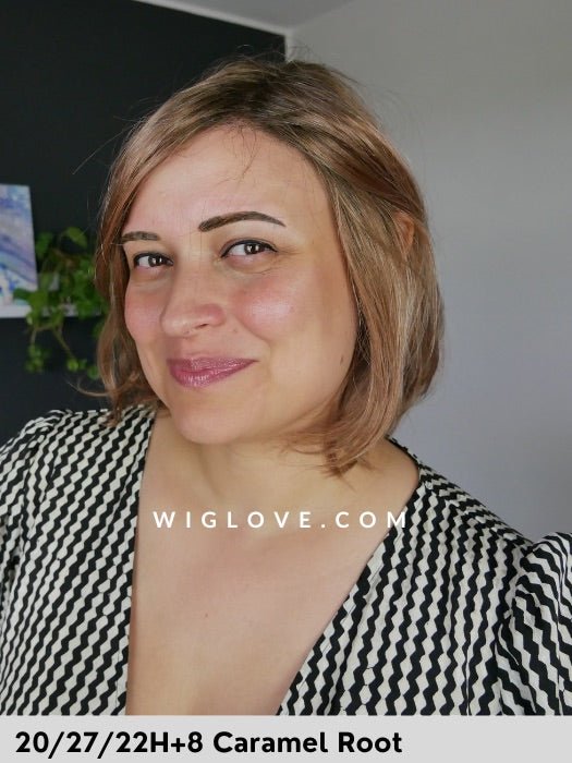 MARY MONO LACE - S/M/L (veste piccolo) - 100% fatta a mano - Wig Love - Parrucca SinteticaM