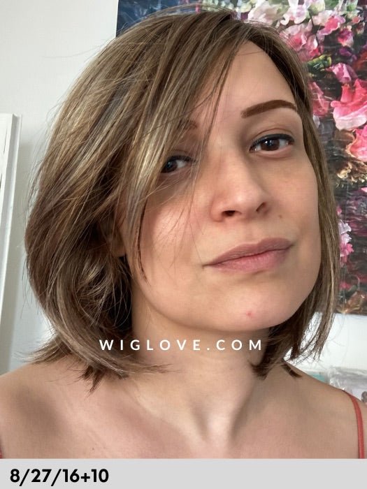 MARY MONO LACE - S/M/L (veste piccolo) - 100% fatta a mano - Wig Love - Parrucca SinteticaS