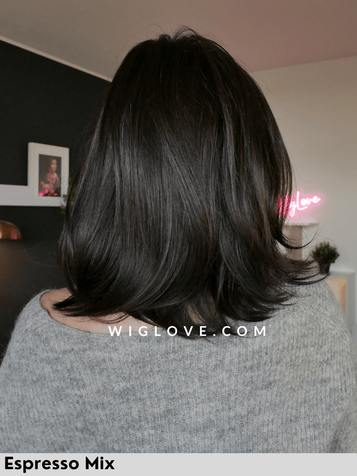 melody mono parrucca sintetica piastrabile ellen wille riga libera attaccatura natuarale lacefront monofilamento retro fatto a macchina aperto 