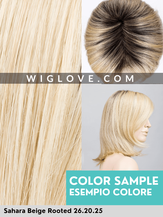 MELODY MONO - Taglia M ed L - attaccatura naturale, riga libera - Wig Love - Parrucca SinteticaL