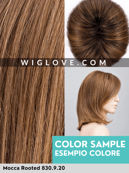 MELODY MONO - Taglia M ed L - attaccatura naturale, riga libera - Wig Love - Parrucca SinteticaM