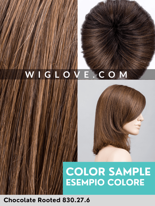 MELODY MONO - Taglia M ed L - attaccatura naturale, riga libera - Wig Love - Parrucca SinteticaM