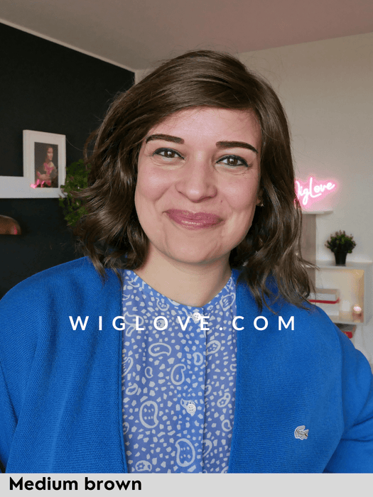 MERRILL - Pronta Consegna 24/48 ore - Wig Love - Parrucca SinteticaMedium Brown