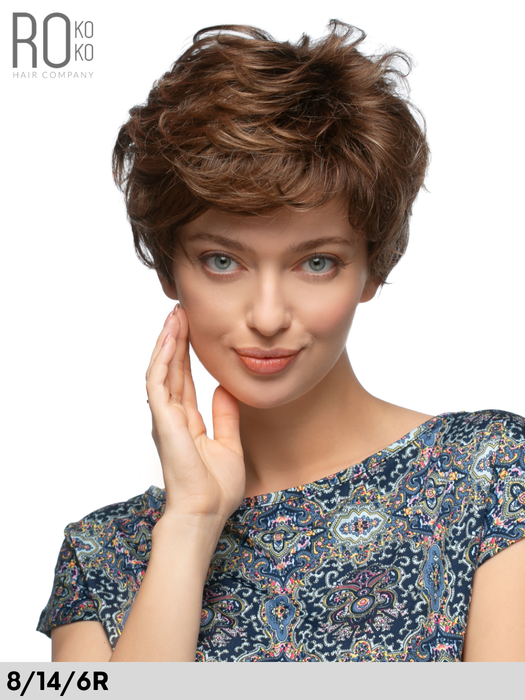 MICHELLE - attaccatura naturale, monofilamento al vortice