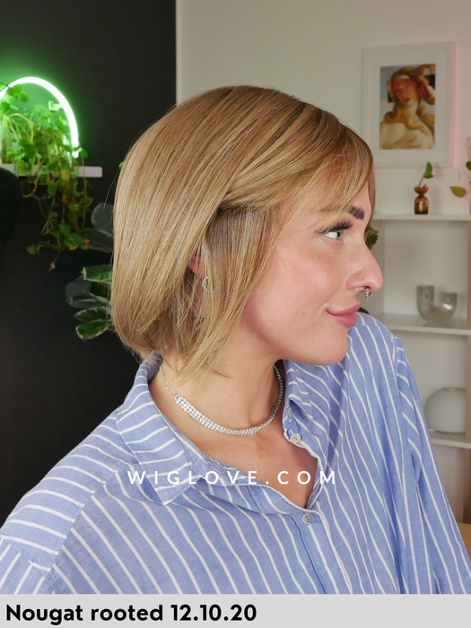 MIKADO MONO - Capelli naturali Remy - attaccatura naturale e riga libera