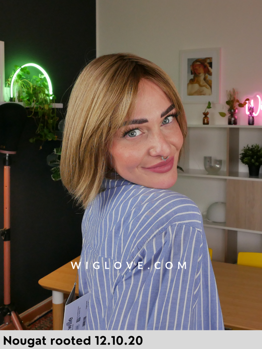 MIKADO MONO - Capelli naturali Remy - attaccatura naturale e riga libera