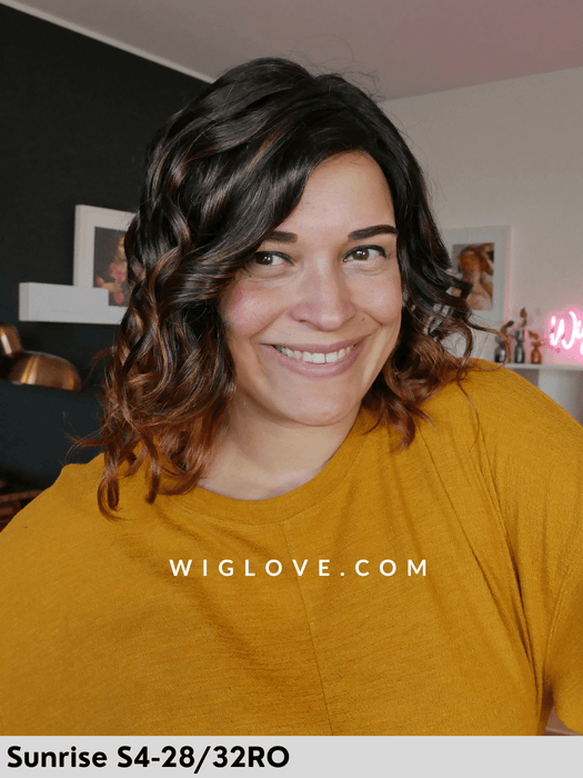 mila parrucca sintetica riccia jon renau caschetto alle spalle lacefront attaccatura naturale riga libera retro aperto e fatto a macchina 