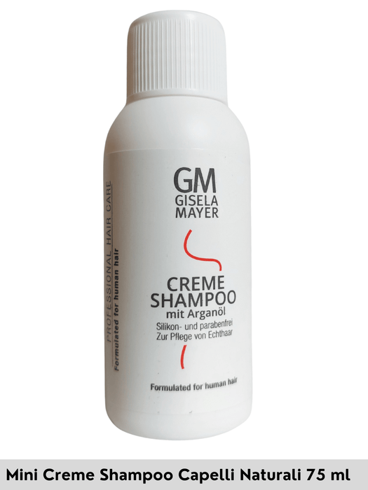 MINI CREME SHAMPOO CAPELLI NATURALI - TRAVEL SIZE 75 ML - Wig Love - Accessori