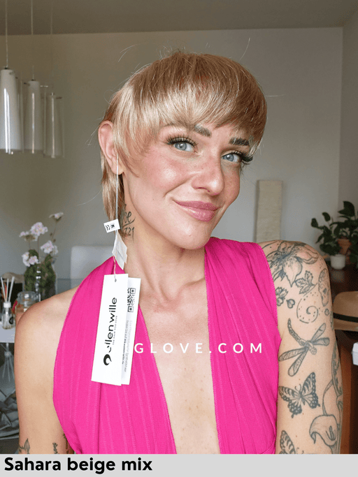 mint ellen wille fascia con capelli sintetici per mare piscina e sport