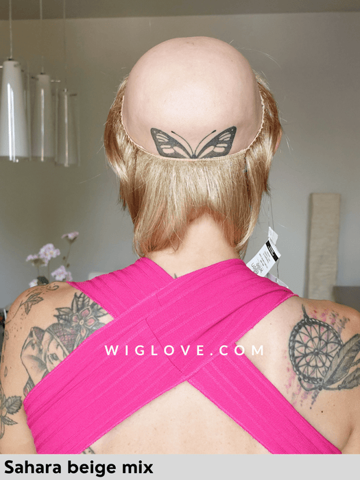 mint ellen wille fascia con capelli sintetici per mare piscina e sport