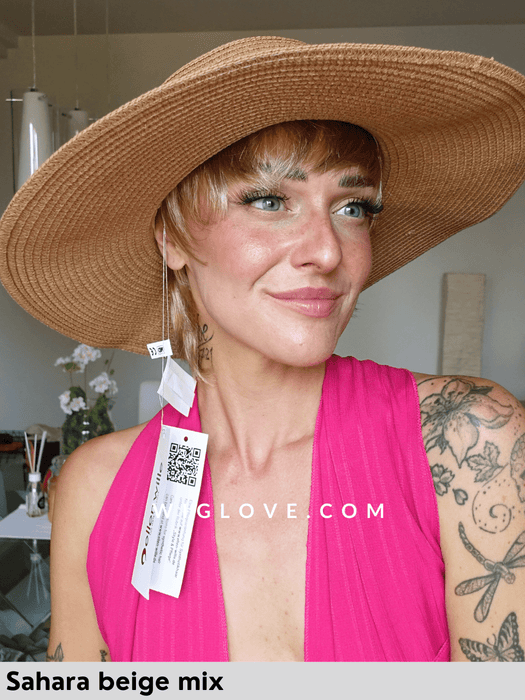 mint ellen wille fascia con capelli sintetici per mare piscina e sport