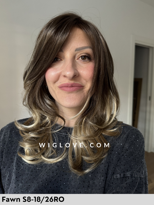 MIRANDA I Pronta Consegna 24/48 ore - Wig Love - Parrucca SinteticaFawn