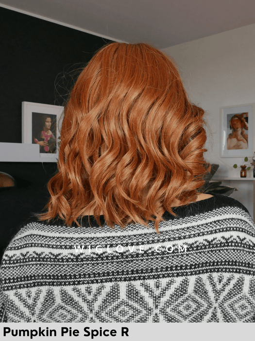 miu belle tress lux collection parrucca mossa alle spalle 100% fatta a mano taglia M riga libera attaccatura naturale retro chiuso poliuretano fibra sintetica termoresistente