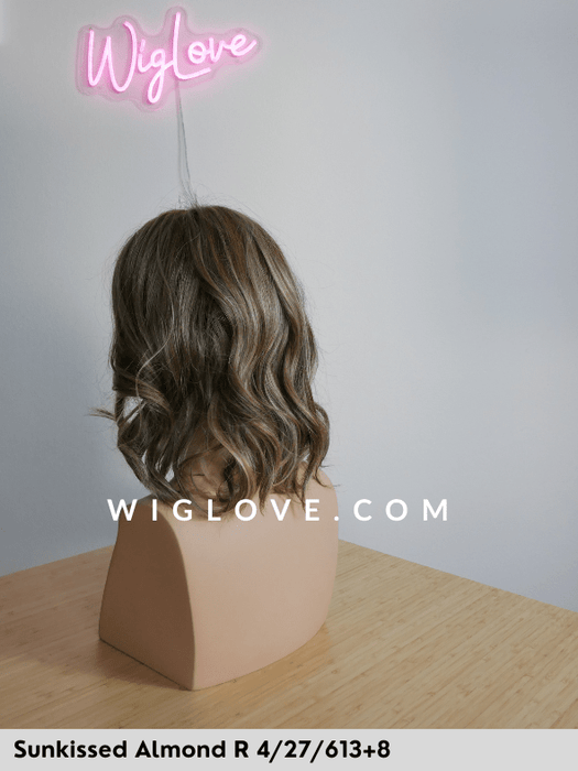 MIU - 100% fatta a mano, attaccatura estesa, antiscivolo - Wig Love - Parrucca SinteticaSunkissed Almond R