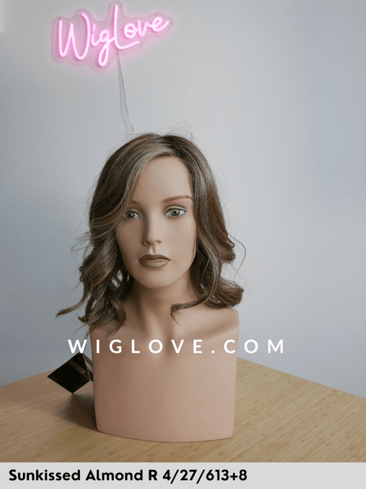 MIU - 100% fatta a mano, attaccatura estesa, antiscivolo - Wig Love - Parrucca SinteticaSunkissed Almond R