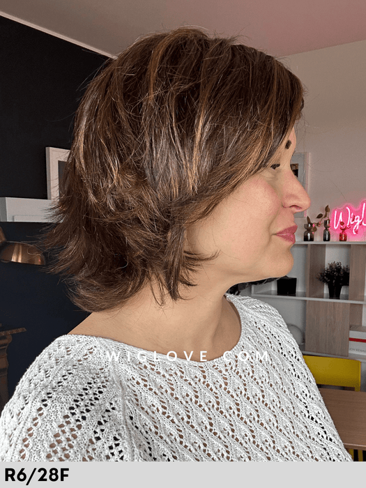 monika estetica designs parrucca sintetica lacefront riga sinistra piega leggermente mossa