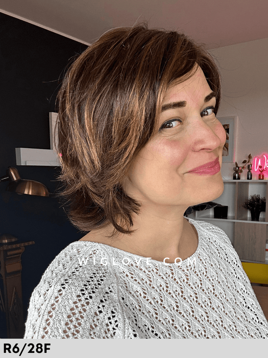 monika estetica designs parrucca sintetica lacefront riga sinistra piega leggermente mossa