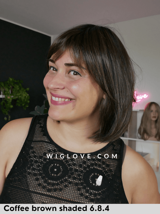 monza hi ellen wille parrucca caschetto con frangetta con lacefront attaccatura naturale e monofilamento al vortice retro aperto e fatto a macchina modixx collection 