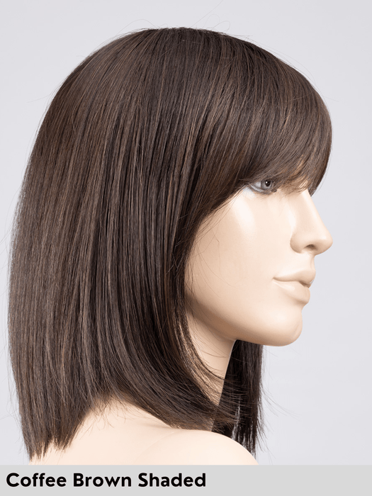 MONZA HI - attaccatura naturale, monofilamento al vortice - Wig Love - Parrucca SinteticaDark Brown Mix