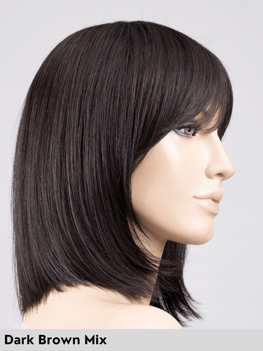 MONZA HI - attaccatura naturale, monofilamento al vortice - Wig Love - Parrucca SinteticaDark Brown Mix