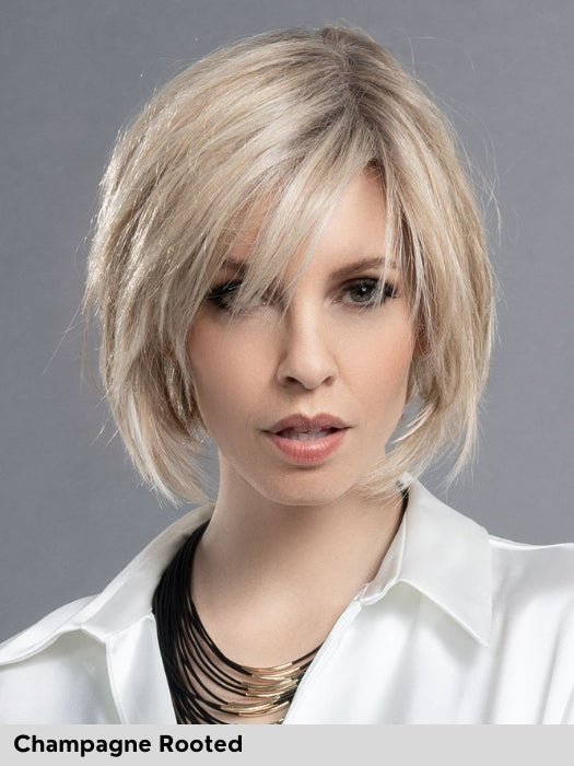 MOOD DELUXE - capelli misti - 100% fatta a mano - Wig Love - Parrucca Capelli MistiChampagne Rooted