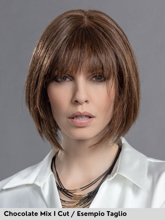 MOOD DELUXE - capelli misti - 100% fatta a mano - Wig Love - Parrucca Capelli MistiChocolate Mix