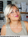 parrucca sintetica alle spalle mora mono lace gisela mayer parrucca sintetica lacefront monofilamento riga libera
