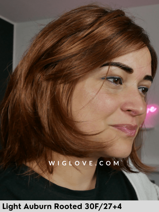 MORA MONO LACE - Taglia S ed L - attaccatura naturale, riga libera - Wig Love - Parrucca SinteticaL