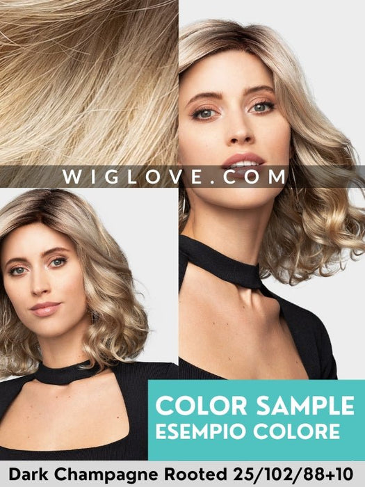 MORA MONO LACE - Taglia S ed L - attaccatura naturale, riga libera - Wig Love - Parrucca SinteticaS