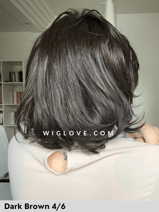 MORA MONO LACE - Taglia S ed L - attaccatura naturale, riga libera - Wig Love - Parrucca SinteticaS