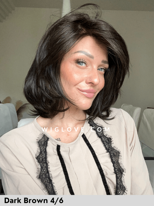 MORA MONO LACE - Taglia S ed L - attaccatura naturale, riga libera - Wig Love - Parrucca SinteticaS