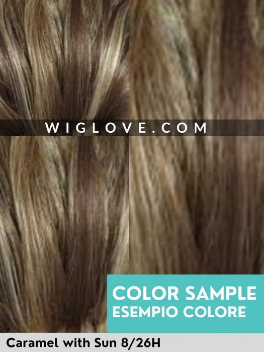 MORA MONO LACE - Taglia S ed L - attaccatura naturale, riga libera - Wig Love - Parrucca SinteticaS