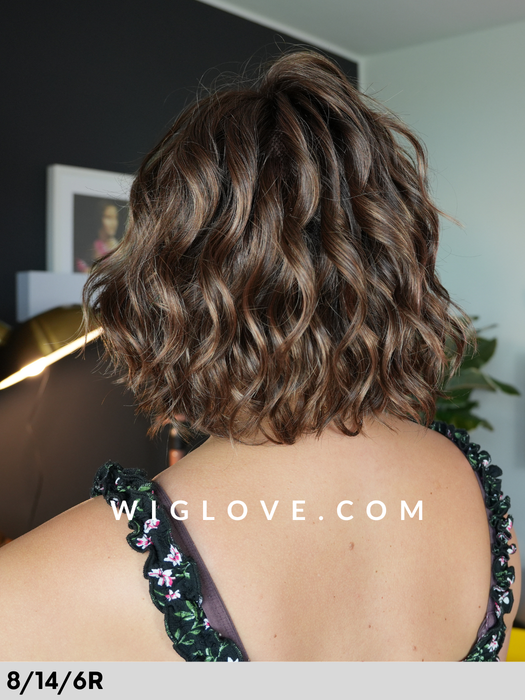 morganite rokoko parrucca sintetica mossa fatta a mano lacefront riga libera beach waves dispositivo medico ce