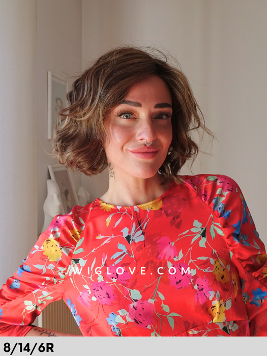 morganite rokoko parrucca sintetica mossa fatta a mano lacefront riga libera beach waves dispositivo medico ce