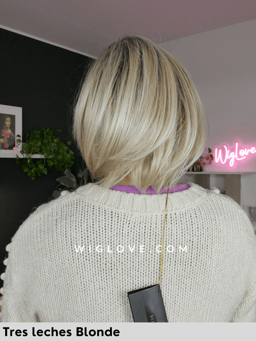 cold brew chic belle tress cafè collection parrucca caschetto piega liscia sintetica termoresistente lacefront attaccatura naturale riga sinistra