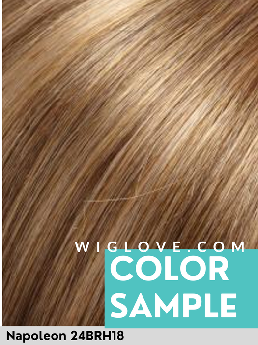 Napoleon 24BRH18 jon renau color sample synthetic wig
