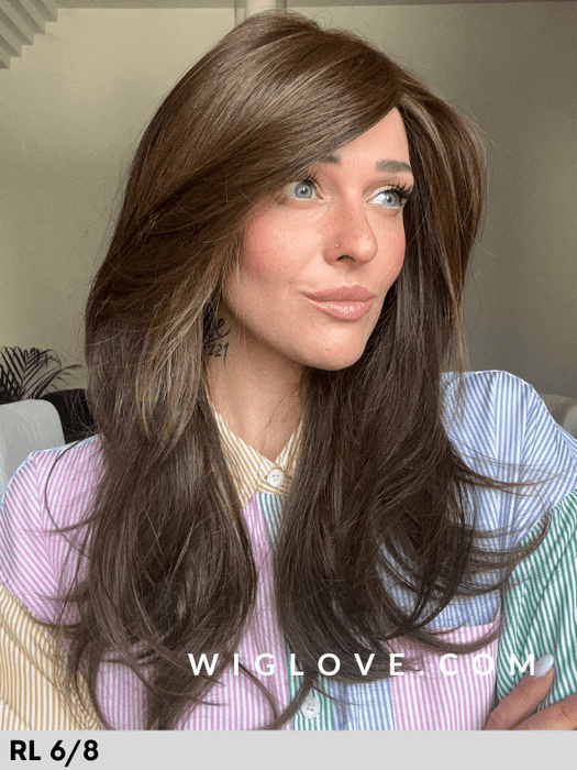 NATURE DELUXE LONG - 100% fatta a mano - Pronta Consegna 24/48 ore - Wig Love - Parrucca SinteticaRL29/25