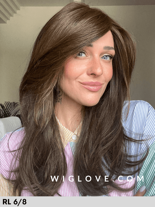 NATURE DELUXE LONG - 100% fatta a mano - Pronta Consegna 24/48 ore - Wig Love - Parrucca SinteticaRL29/25